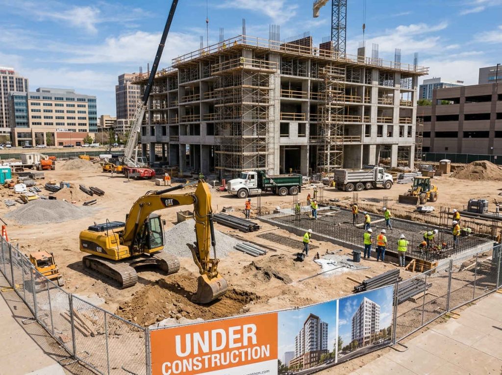 under construction